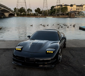 Compatible avec le capot moteur de la Chevrolet <span class=keywords><strong>Corvette</strong></span> <span class=keywords><strong>C5</strong></span> Style C2005. Capot moteur en fibre de carbone de haute qualité. Accessoires automobiles. - Product Image 5