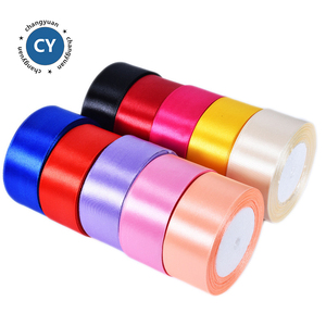 Ruộng băng satin polyester 100% chất lượng cao, khổ 4cm, một mặt, 25 thước, tùy chỉnh số lượng lớn, dùng gói quà, trang trí hoa, băng trơn - Product Image 4