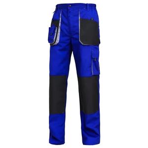 Hi Vis algodón ignífugo <span class=keywords><strong>trajes</strong></span> de trabajo 2 piezas FR Chaquetas Pantalones uniforme aceite Gas hombres seguridad reflectante resistente al fuego ropa de trabajo - Product Image 4