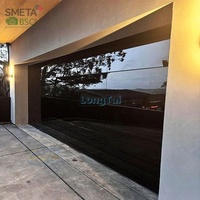 Fabricant LONGTAI, porte de garage en verre sur mesure, emballage en bois, livraison DDP au port de Hobart en Australie