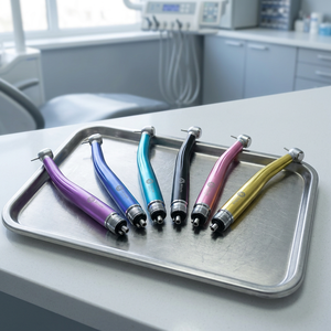 Turbina Dental M1-ED Colorida, Certificada por ISO, Fabricada en Acero y Metal, Clase II, Garantía de por Vida - Product Image 3