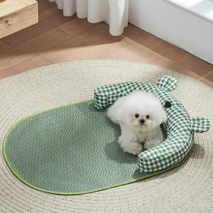 <strong>Dog</strong> Mat <strong>Kennel</strong> Four Seasons Universal Small Medium <strong>Dog</strong> Pet Sleeping Mat Cat Nest Solid Cloth Cool Feeling Wholesale - Product Image 3