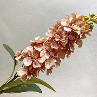Bunga Delphinium Buatan Tangan Harga Terbaik 76cm untuk Pernikahan Hari Valentine-Warna Ukuran Dapat Disesuaikan Gaya Modern Baru