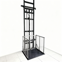 Ascenseur de levage robuste et anti-tremblement sur mesure, haute sécurité, pour la logistique d'usine et le transport de marchandises lourdes