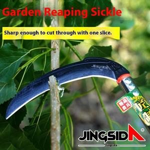 Jingsida çift amaçlı Manganese lı çelik Scythe yeni kalınlaşmış uzun saplı çim kesici & budama Weeder tarım aracı - Product Image 2