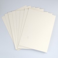 Carton de protection S&L de 1,5 mm d'épaisseur, non coupé, à âme crème, format 30x42, style art populaire, pour impression numérique, artisanat en papier
