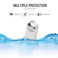 Venta al por Mayor de Fábrica, Memoria USB 3.0 Creativa de Metal Personalizada, Regalo Empresarial, Alta Velocidad, Resistente al Agua, hasta 256 GB, 1 Año de Garantía