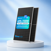 Panneaux solaires photovoltaïques Trina Vertex N 700W 710W 715W 720W 730W monocristallins bifaciaux