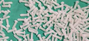 อุปกรณ์เสริมของเล่นสีขาวสำหรับกระดานวาดรูปสลักสกรูพลาสติกแผ่นไม้เพอร์คัชชันเล็บแผ่นดนตรีสำหรับเครื่องดนตรี - Product Image 6