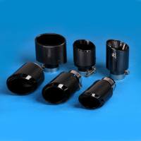 Punta de escape de triple capa de fibra de carbono de 3,5 pulgadas, extremo de silenciador de tubo de cola modificado Universal para coches de rendimiento