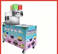 Machine à glace de neige au lait 4 saveurs, machine à glace coréenne Bingsu, machine électrique à glace de neige en flocons