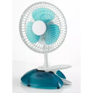 Ventilateur à pince en plastique à commande mécanique de 6 pouces, <span class=keywords><strong>2</strong></span> vitesses, fonctionnement silencieux, utilisation <span class=keywords><strong>2</strong></span> en 1 pour le bureau - Product Image 6