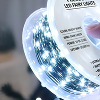 LED Weihnachtsbeleuchtung 220V IP44 Wasserdicht Weihnachtsbaum-Lichter Warmweiß Mehrfarbig für Innen- und Außendekoration