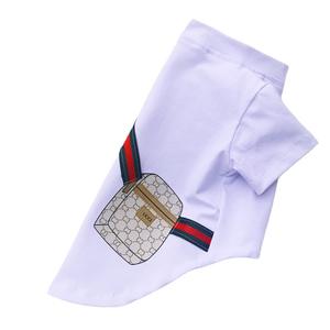 Nouveau T-shirt d'été léger et tendance pour chien <span class=keywords><strong>à</strong></span> manches courtes, style <span class=keywords><strong>sac</strong></span> <span class=keywords><strong>à</strong></span> <span class=keywords><strong>dos</strong></span>, pour bouledogues <span class=keywords><strong>français</strong></span> et chiens Teddy, vente en gros - Product Image 4