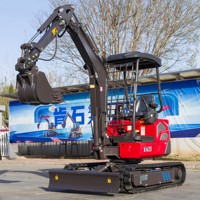 Mini-excavatrice sur chenilles XN25 de 2,2 tonnes haute performance avec composants essentiels - Moteur, pompe, boîte de vitesses à vendre