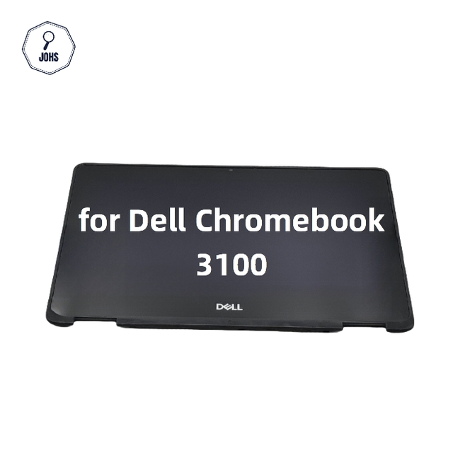 11.6 Inch HD 1366*768 LCD Assembly Touch Screen With Frame for Dell Chromebook 11 3100 Screen Replacement GN2DY 02VGH8 9MH3J
