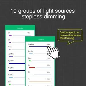 Lámpara LED para Acuarios Marinos Week <span class=keywords><strong>AQUA</strong></span> Z250/Z400, Totalmente Programable con <span class=keywords><strong>Control</strong></span> Bluetooth 3.0 para Acuarios de Agua Salada con Corales - Product Image 2