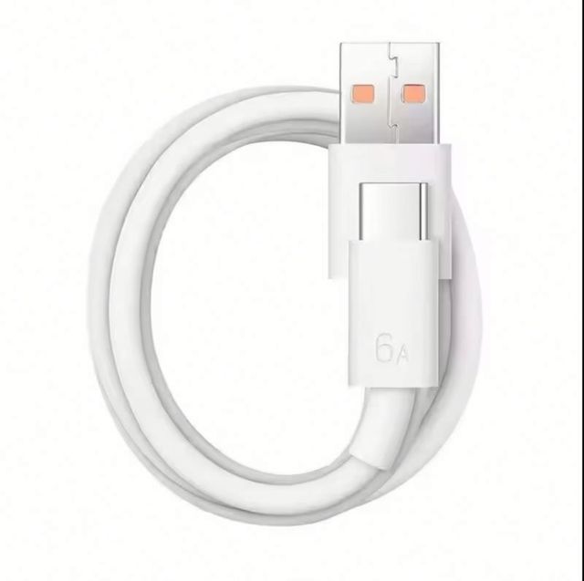 1M 1.5M 2M 6A Fast Charging Cell Phone Cable USB A To USB C Cable Type-C Cable for Mobile Phone