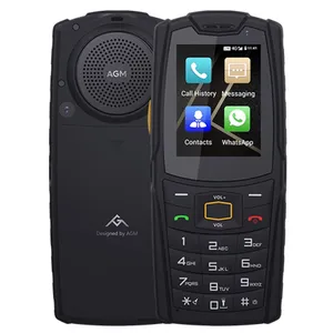 DHL M7 Ponsel AGM, Telepon Genggam Tahan Air IP68 2.4 Inci Ukuran Kecil 4G Agm