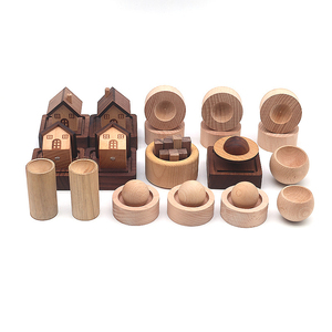 Diffuseur sphérique en bois de noyer noir, pour la maison et la voiture, ornement décoratif - Product Image 1
