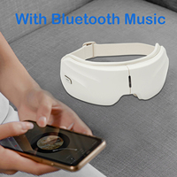 Neues fortschritt liches Airbag-Migräne Bluetooth Electric Masajeador De Ojos beheiztes Augen massage gerät mit Wärme und Vibration für Migräne