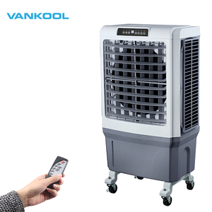 Enfriador de <span class=keywords><strong>Aire</strong></span> Evaporativo Portátil con Flujo de <span class=keywords><strong>Aire</strong></span> de 5000m3/h, Sistema de <span class=keywords><strong>Aire</strong></span> <span class=keywords><strong>Acondicionado</strong></span>, <span class=keywords><strong>Ventilador</strong></span> de Enfriamiento por Agua - Product Image 1