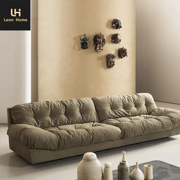 Nhà Máy Tùy Chỉnh Sang Trọng Nội Thất Hiện Đại Sofa 3 Chỗ Ngồi Phòng Khách Nội Thất Gia Đình