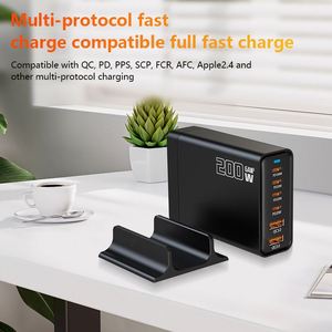 Chargeur électrique 200W pour tablettes Apple, multi-ports, sortie 5V/9V/12V/15V, courant 200W, puissance 200W - Product Image 3
