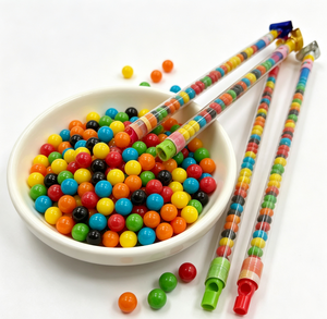 BESTAR Jouet interactif pour enfants, bonbons à mâcher en forme de sifflet, bonbons durs colorés en forme de boule, bonbons sucrés - Product Image 3
