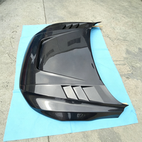 Pour Volkswagen CC : Capot perforé en fibre de carbone, prise d'air de capot, cache-moteur, kit carrosserie à visser, pièces de modification extérieures pour voiture