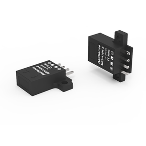 Sensore Fotoelettrico Diffuso Piatto AkuSense MP2-410N-E, 40mm, NPN OC, 12-24V DC, IR 850nm, IP50, 26*20*8mm, <span class=keywords><strong>L</strong></span>.on/D.on, 2kHz, Connessione a 4 pin - Product Image 1