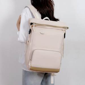 Mochila para ordenador portátil de 15,6 pulgadas para hombre, logotipo personalizado, impermeable, poliéster Oxford, cierre de cremallera para deportes, viajes, escuela, negocios - Product Image 3