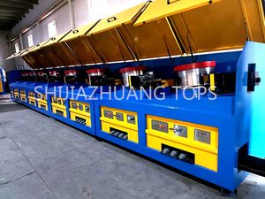 آلات سحب الأسلاك الحديدية لساكنة المحرك متعددة من نوع خط الإطارات الكهربائية المستقيمة - Product Image 6