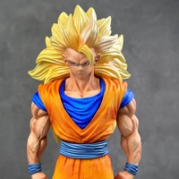 Figura de PVC de Goku Super Saiyan Star Trail Rosa, Anime Japonés, 27 cm, Nuevo Modelo, Juguete de Dibujos Animados