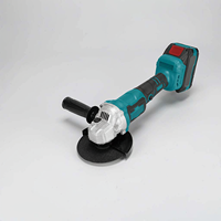 Meuleuse d'angle sans fil sans balais à batterie lithium, interrupteur coulissant, mini disque de meulage, outil de découpe et de polissage industriel DIY