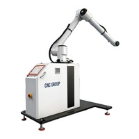 Palettiseur robotisé à six axes contrôlé par CNC, manipulateur de palettisation entièrement automatique avec une large plage de charge utile flexible