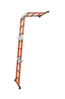 Échelle pliante multifonctionnelle certifiée, portable, en acier et aluminium, échelle industrielle en aluminium, fabriquée en Chine, conforme à la norme EN131