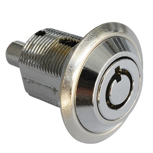 Push Button <b>Lock</b> Zinc Alloy Rotary Latch <b>Cabinet</b> Door Cylinder 22mm Telescopic <b>Lock</b> - Product Image 5