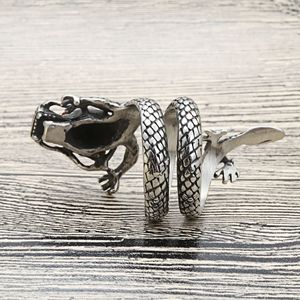 Dragon <b>Ring</b> Stainless Steel Men's Punk Style Animal Shape Retro Gift Jewelry 27077 - Product Image 3