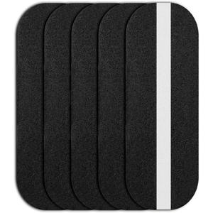 Filtre à air en coton au charbon actif, ovale 250x100x10mm, carré 250x90x10mm, avec support adhésif pour usage domestique - Product Image 1