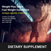 Supplément de soins de santé naturel rapide gain de masse musculaire vitamine énergie muscle gym rapide gain de poids pilules gain de poids comprimé