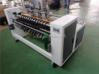 La séparation automatique ondulée d'emballage de boîte de carton de haute performance de GBJ assemblent des machines de Slotter de machine/Partiton