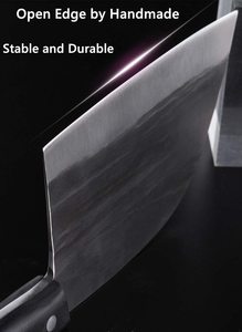 Couteau à découper professionnel chinois, neuf, forgé à la main, en acier à haute teneur en carbone, couteau de <span class=keywords><strong>boucher</strong></span>, outil à désosser la viande, lame en acier au carbone, couteau à hacher - Product Image 4