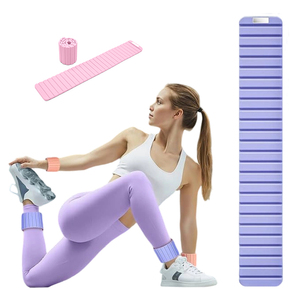 Original Factory Wholesale Pilates Bracelet Silicone Bangle Wearable Strong Custom Logo 2kgSilicone Magnetic Ankle Wrist <b>Weight</b> - Product Image 3