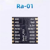 Module de transmission de données RF LoRa ZYSY Stock SX1278 Ra-01 avec interface SPI 433 MHz, kit de carte de test d'antenne, émetteur-récepteur