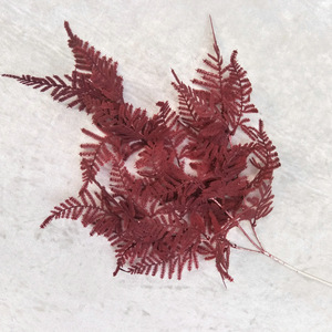 Composizione floreale del soffitto di nozze, decorazione, bambù, erba artificiale e di acacia - Product Image 4