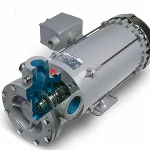 family portable LPG cylinder lpg gas filling pump, 220V EX motor lpg station NPT 1"