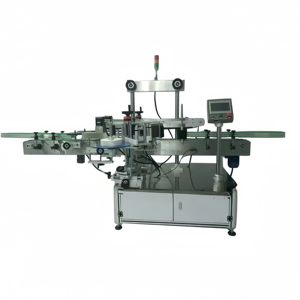 Machine d'étiquetage automatique double face pour bouteilles carrées, pour whisky, cosmétiques et diverses bouteilles - Product Image 1