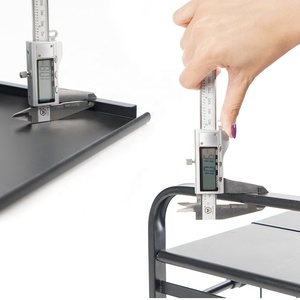 Nero/bianco allungabile in <span class=keywords><strong>acciaio</strong></span> al carbonio scaffale di stoccaggio <span class=keywords><strong>cucina</strong></span> forno a microonde Stand 2 piani piano <span class=keywords><strong>cucina</strong></span> piano di stoccaggio ripiano - Product Image 4