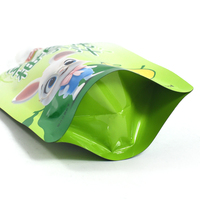 Op maat bedrukte glanzende plastic drinkpakjes met hersluitbare dop voor vloeibare producten, mylar zakken